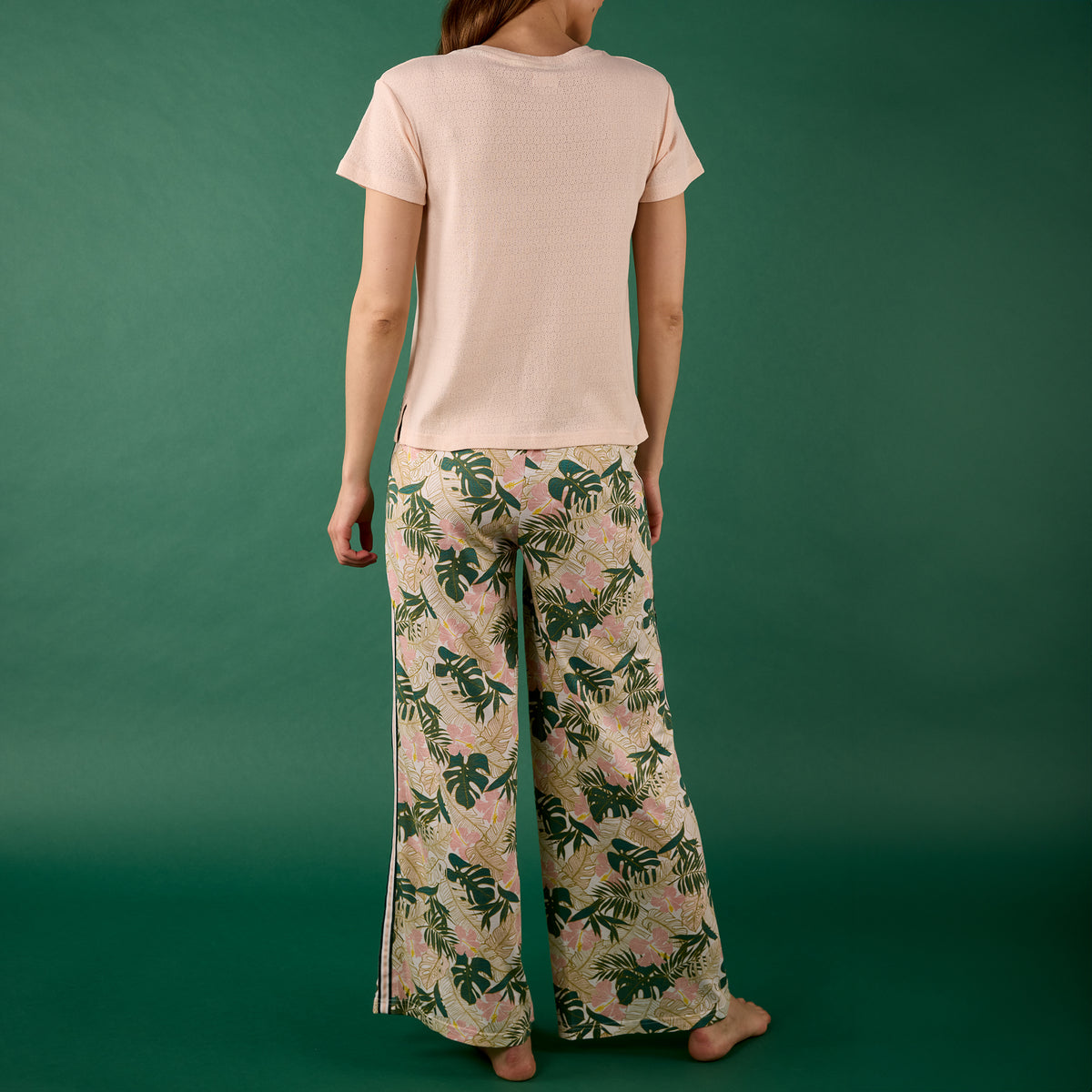 Leaves palazzo pajamas