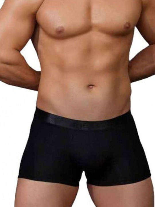 Med Logan boxer μαύρο - Nadia Lingerie