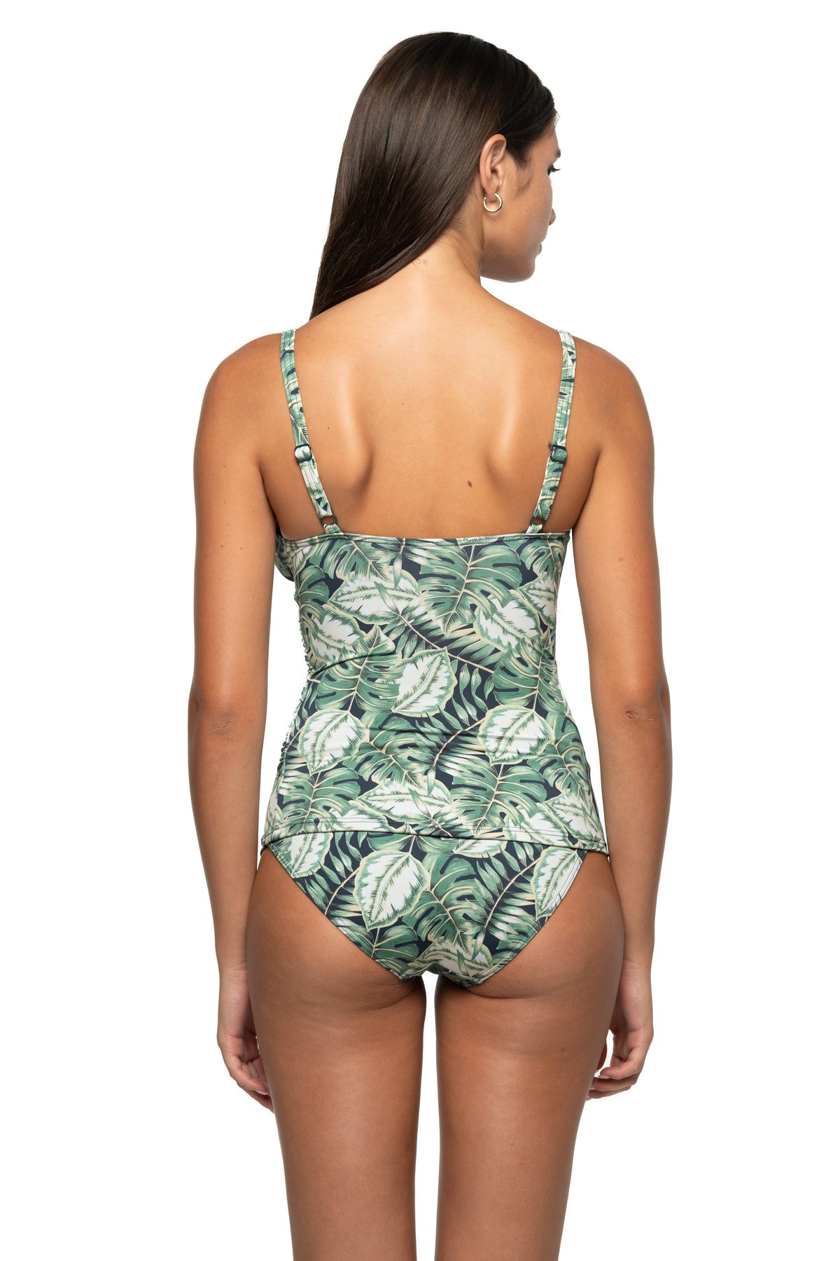 Tankini με prints από φύλλα - Nadia Lingerie