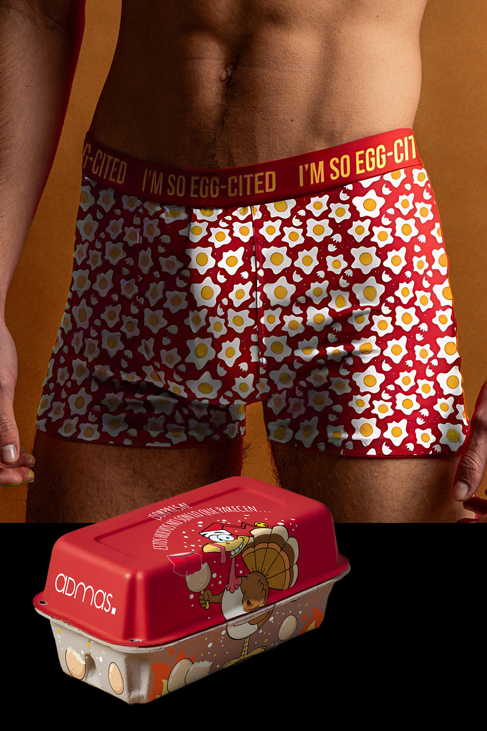 So egg-cited boxer Admas - Nadia Lingerie
