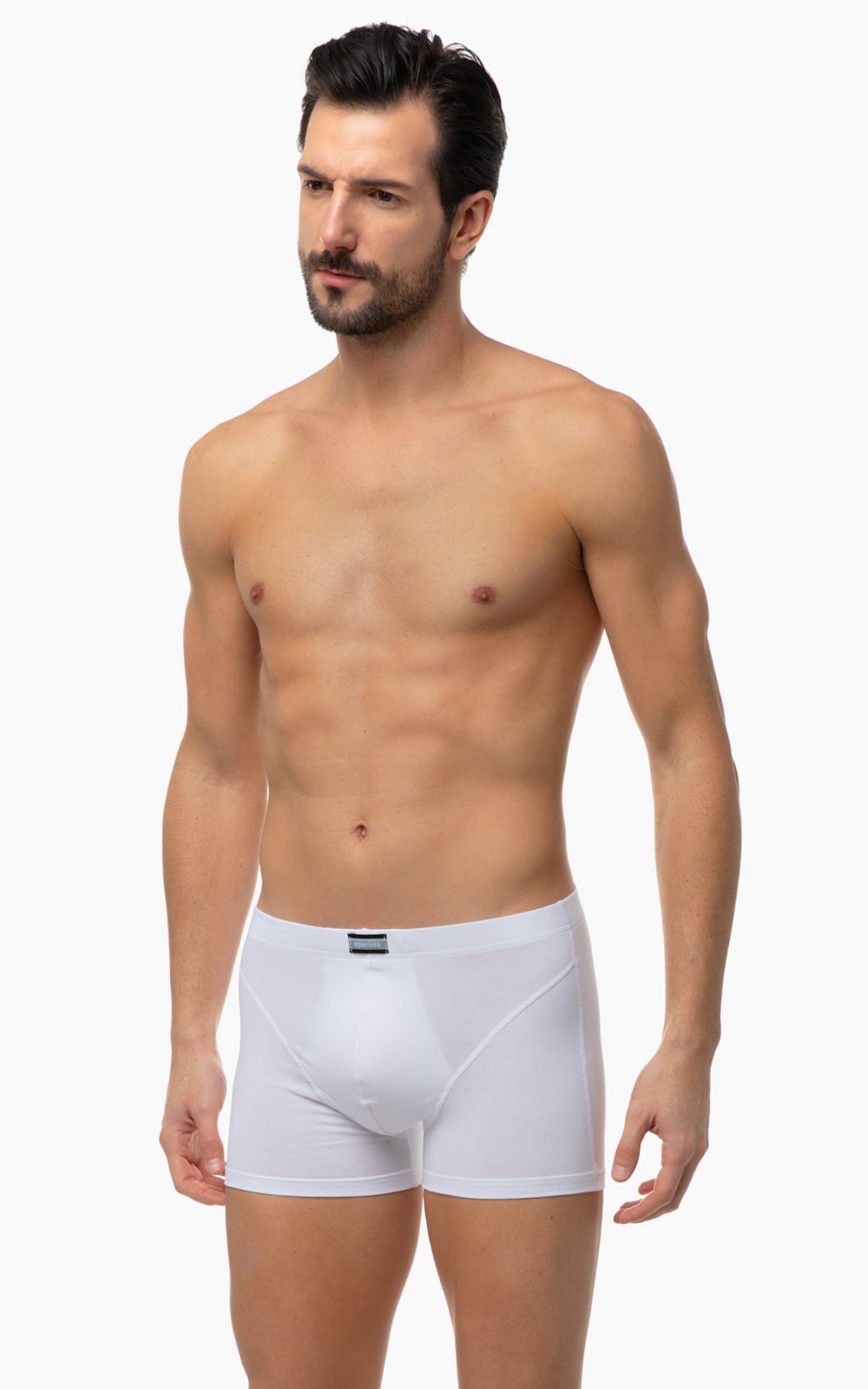 Μπόξερ 2 τεμαχίων Minerva λευκό - Nadia Lingerie