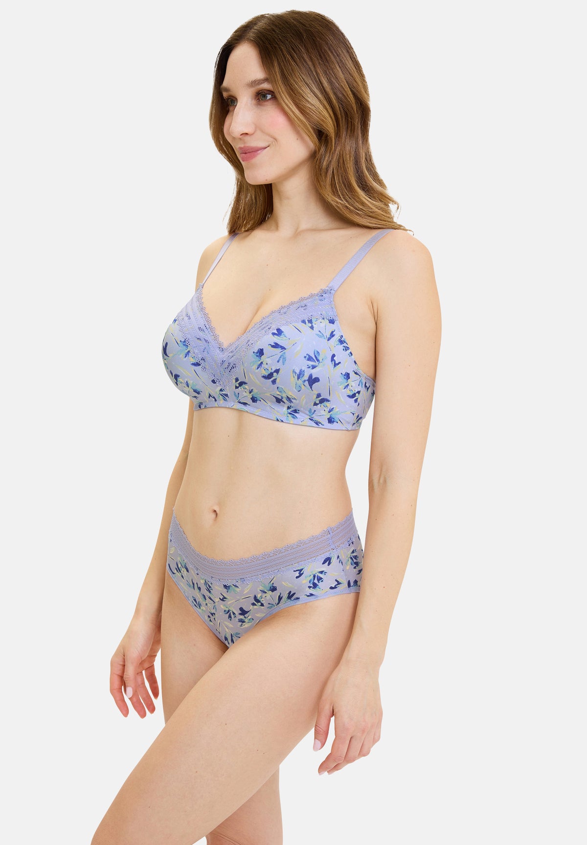 Floral αμπάνελο σουτιέν Sans Complexe - Nadia Lingerie