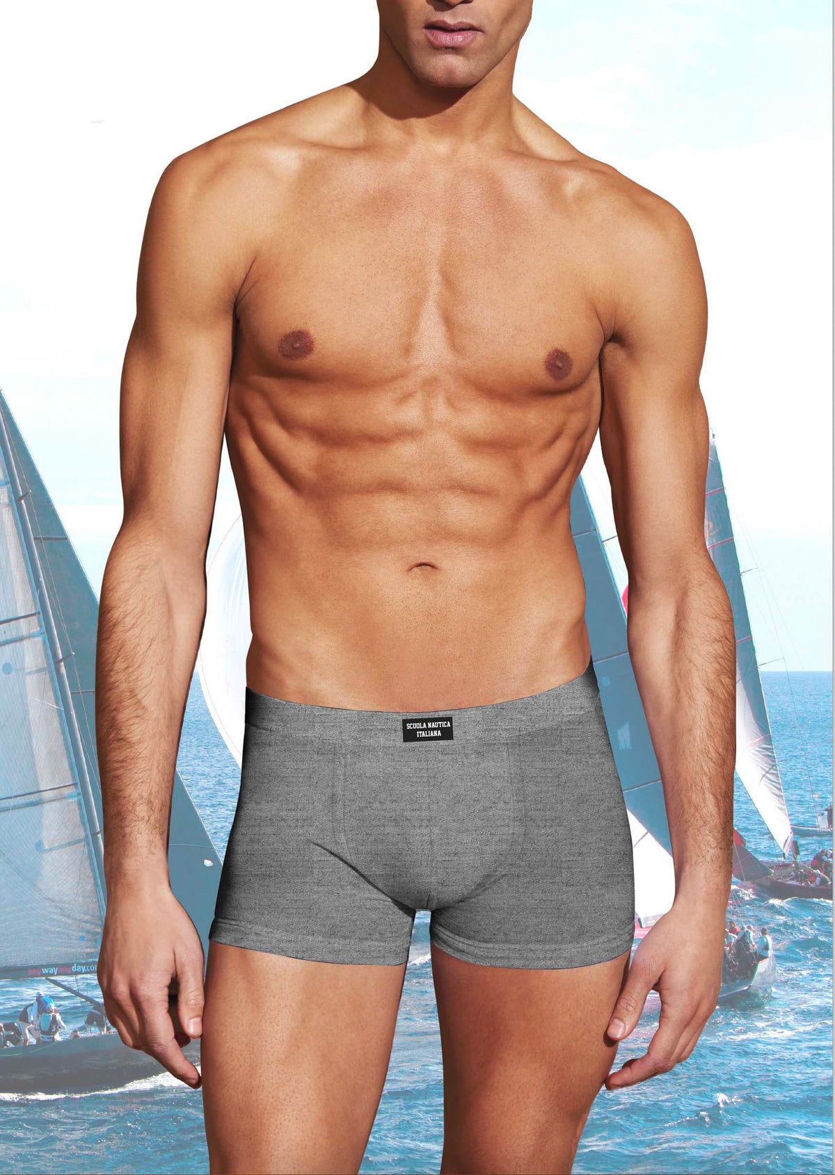ΒΑΜΒΑΚΕΡΟ BOXER ΑΝΔΡΙΚΟ SCUOLA NAUTICA ITALIANA SNI868. 3ΤΜΧ #3 - Nadia Lingerie