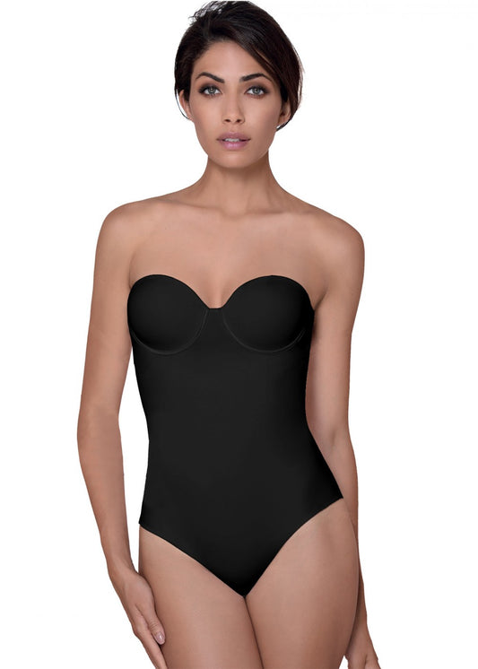 Body Sculpt Μαύρο Κορμάκι - Nadia Lingerie