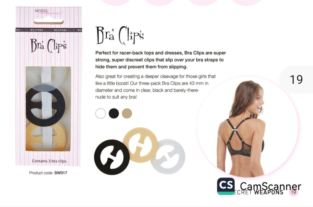 Bra clips - Nadia Lingerie