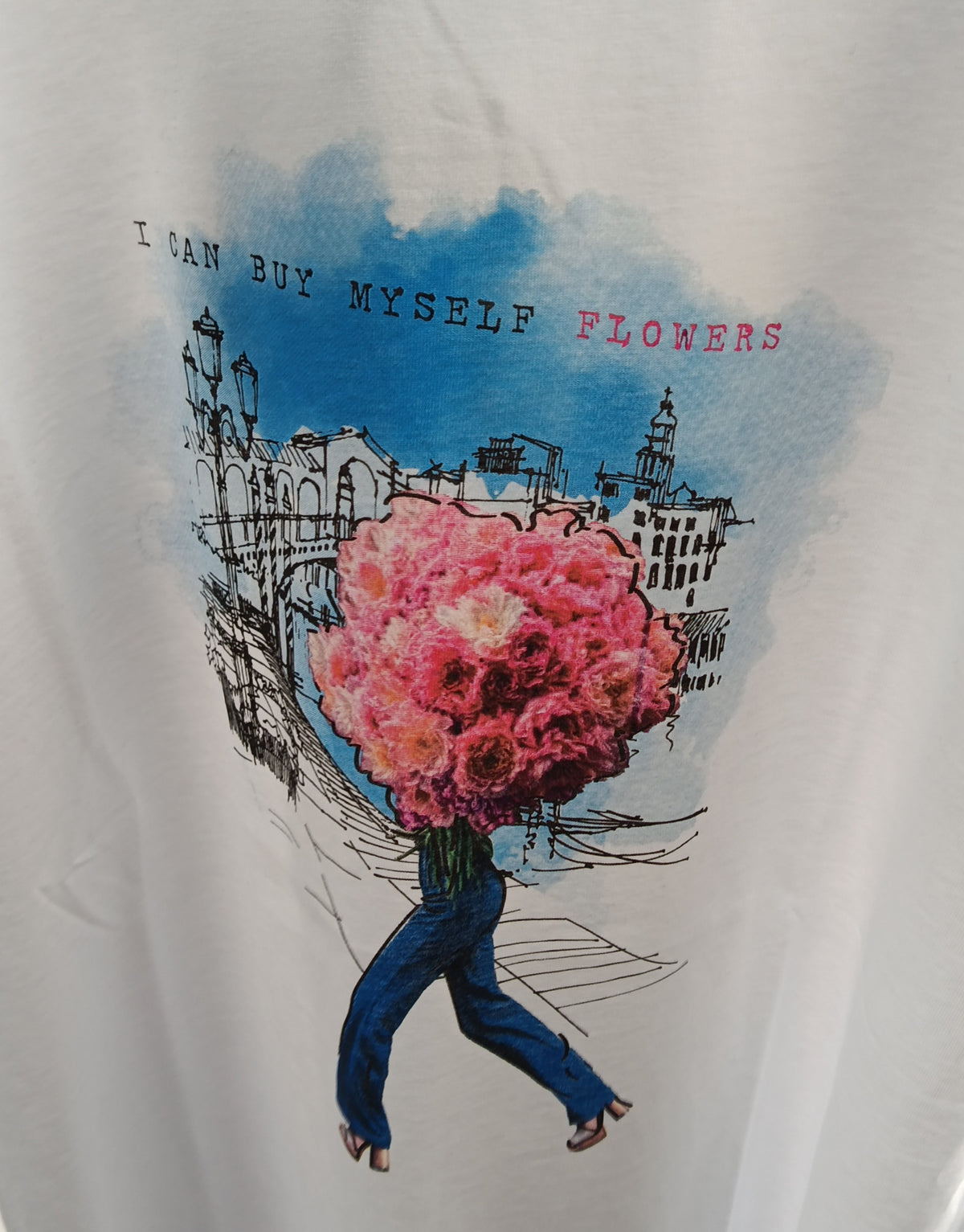 I can buy myself flowers t-shirt - Nadia Lingerie