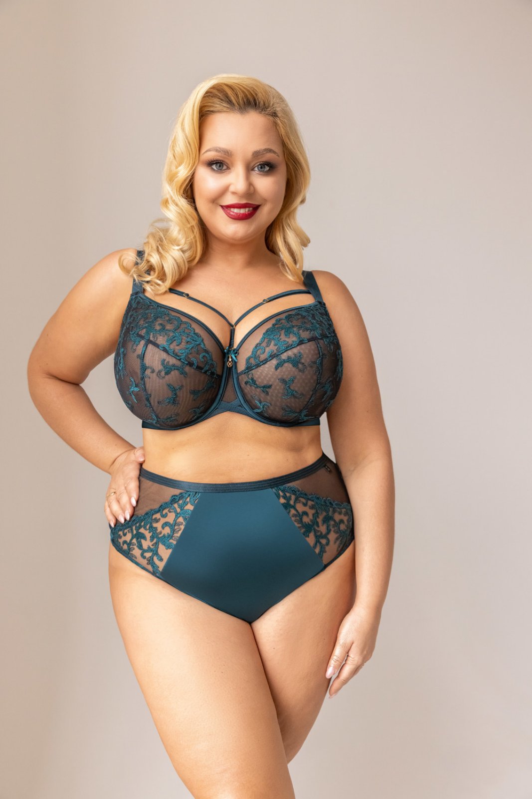 Krisline palazzo emerald briefs - Nadia Lingerie