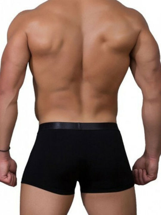 Med Logan boxer μαύρο - Nadia Lingerie