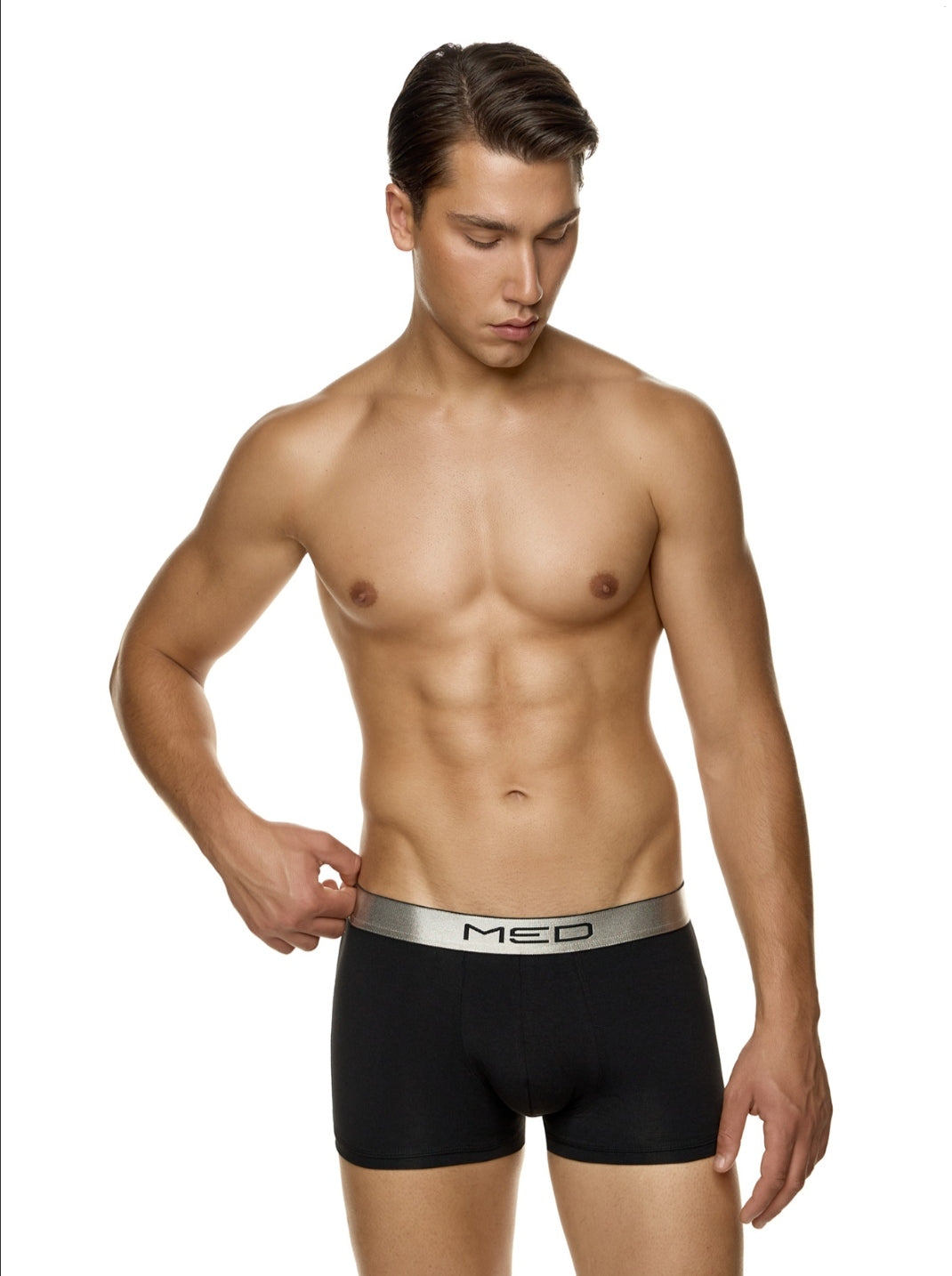 Med Logan boxer - μεταλλικό λάστιχο - Nadia Lingerie