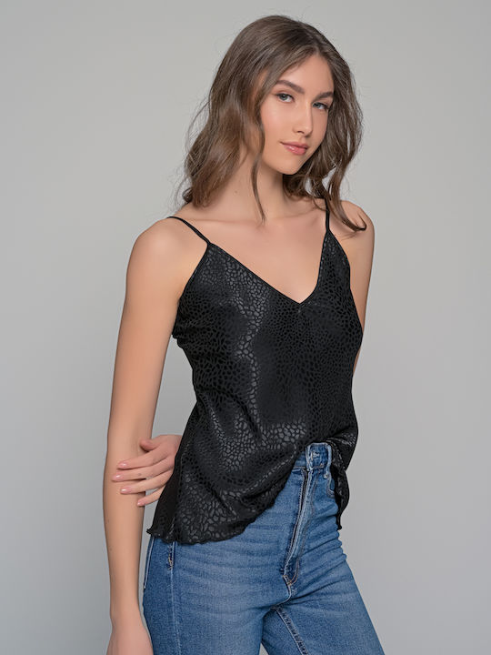 Milena by Paris Γυναικείο Σατέν Lingerie Top - Nadia Lingerie