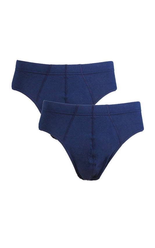 Minerva σετ 2 σλιπ σε μπλέ χρώμα - Nadia Lingerie