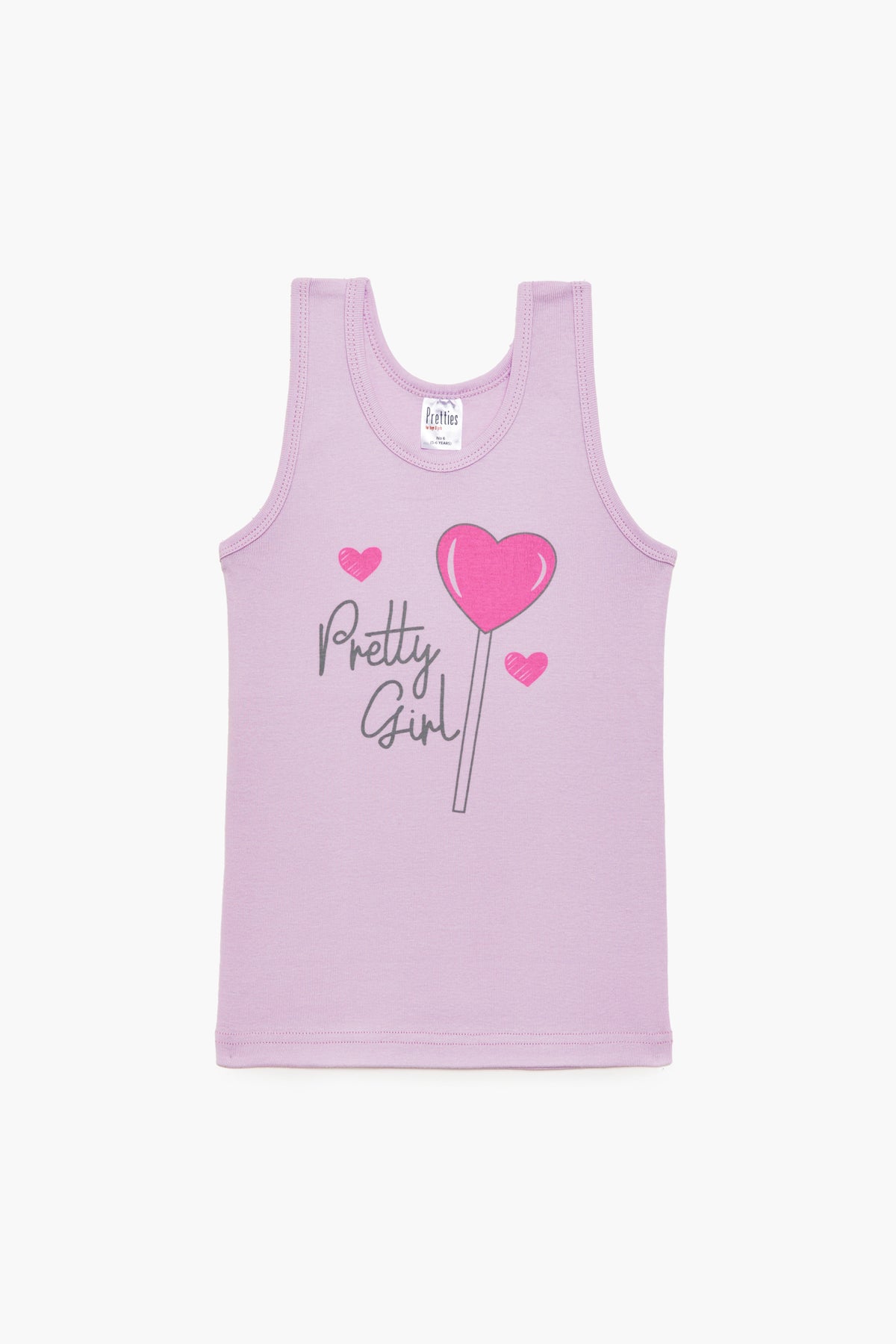 Pretty baby Παιδικά αμάνικα φανελάκια - σετ 3 τεμαχίων - Nadia Lingerie