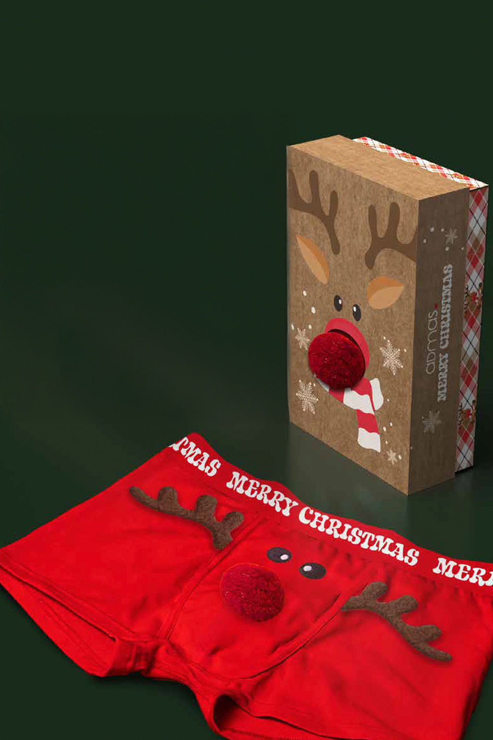 Reindeer boxer Admas - Nadia Lingerie