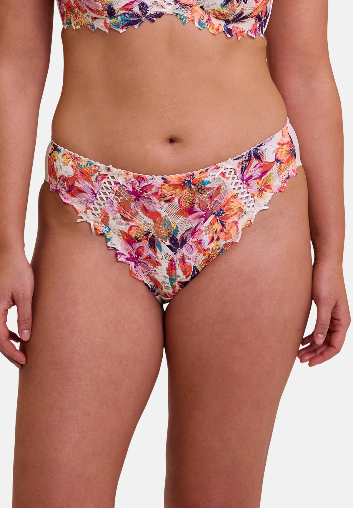Arum mosaic slip - Nadia Lingerie