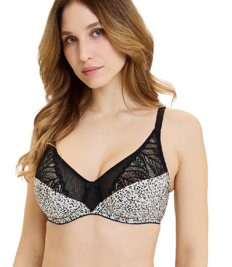 Kiara bra animal printed Sans Complexe - Nadia Lingerie