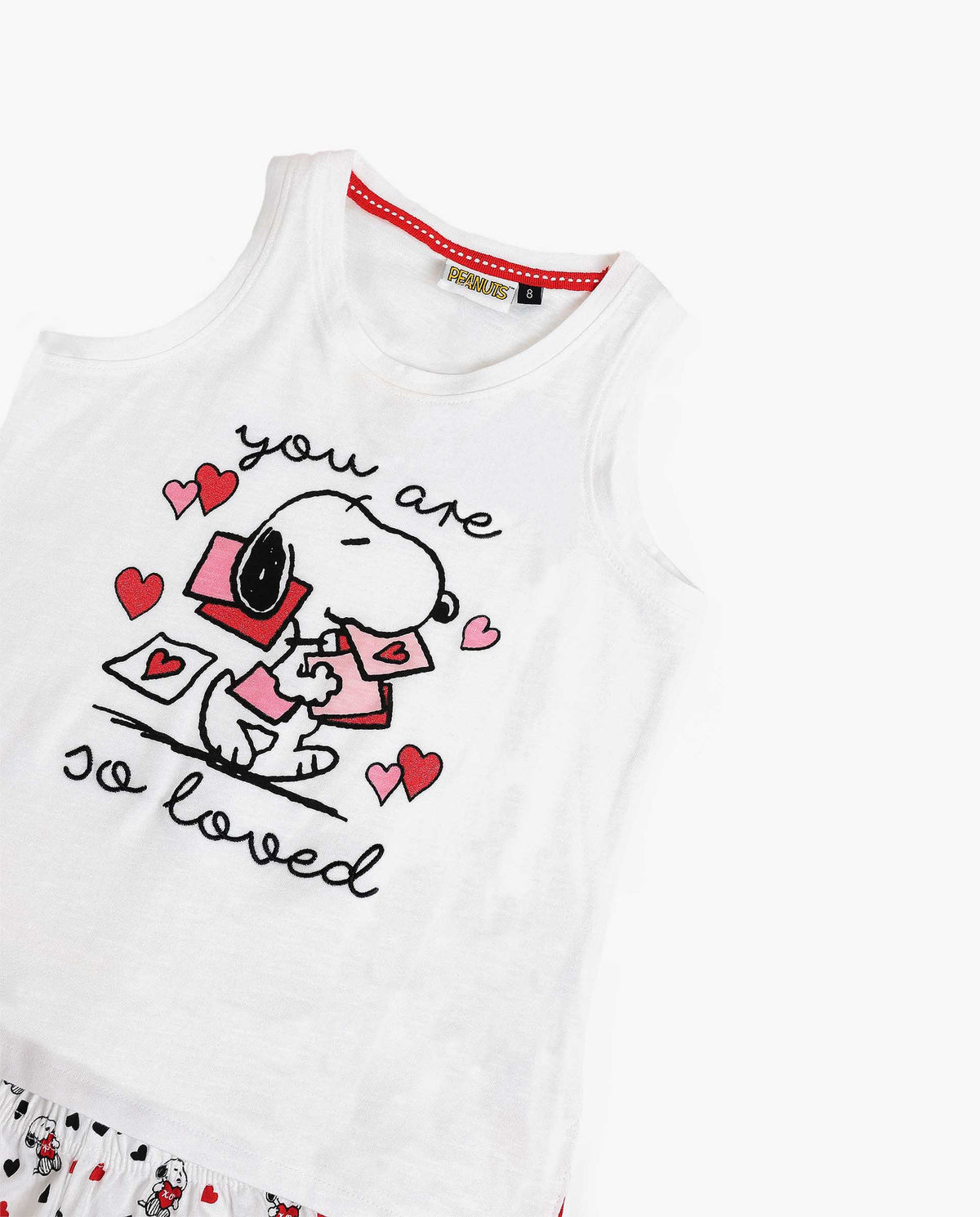 Πυτζάμες παιδικές για κορίτσι Snoopy - Nadia Lingerie