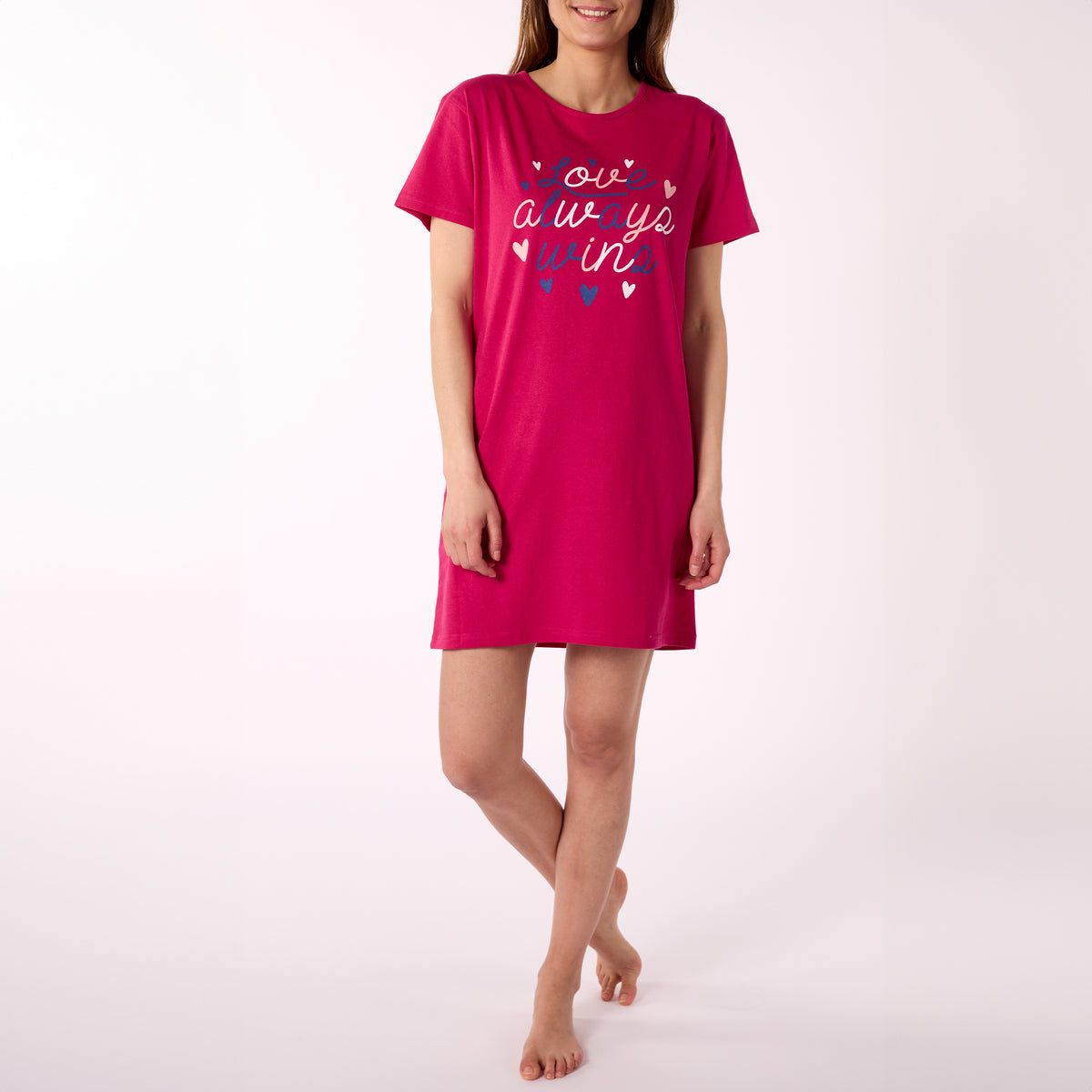 T-shirt νυχτικό βαμβακερό - Nadia Lingerie