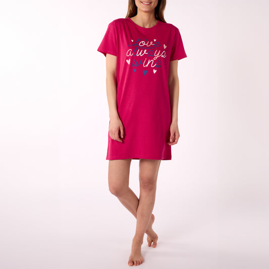 T-shirt νυχτικό βαμβακερό - Nadia Lingerie