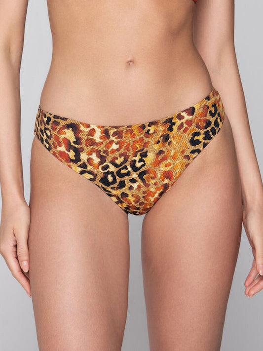 Animal printed bikini bottom Luna Splendida
