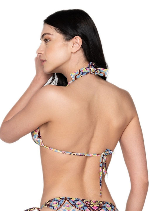 Έθνικ μαγιό μπικίνι τοπ με Luna Splendida Cup B - Nadia Lingerie