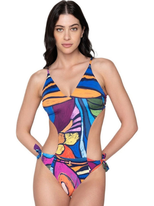 Χρωματιστό τρικίνι Luna Splendida Cup C - Nadia Lingerie