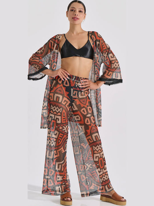 Διχτυωτη παντελόνα Milena - Nadia Lingerie