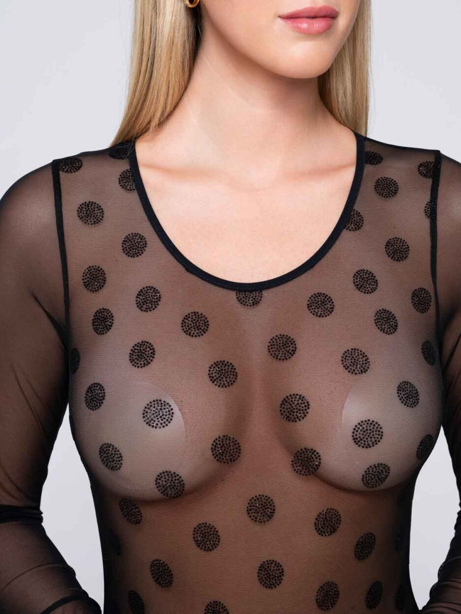 Κορμάκι polka dot - Nadia Lingerie